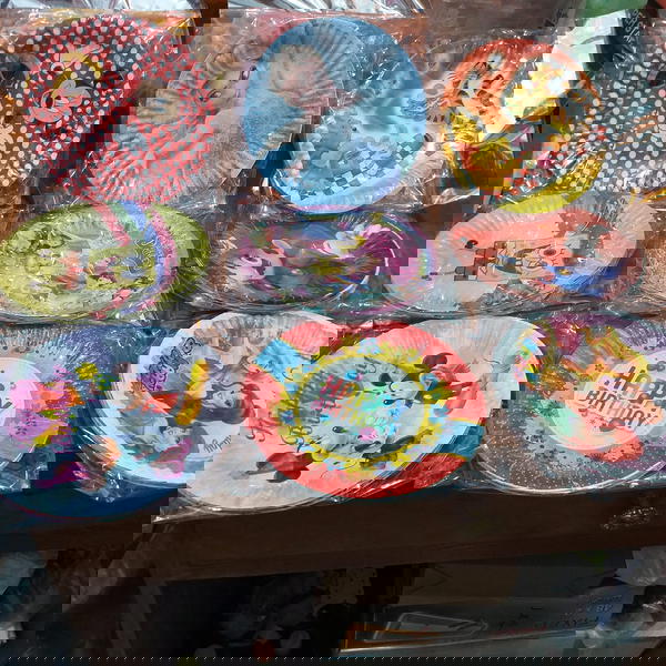 10اطباق جاتوه كرتون مستورد مقاس وسط  Image 5 Preview