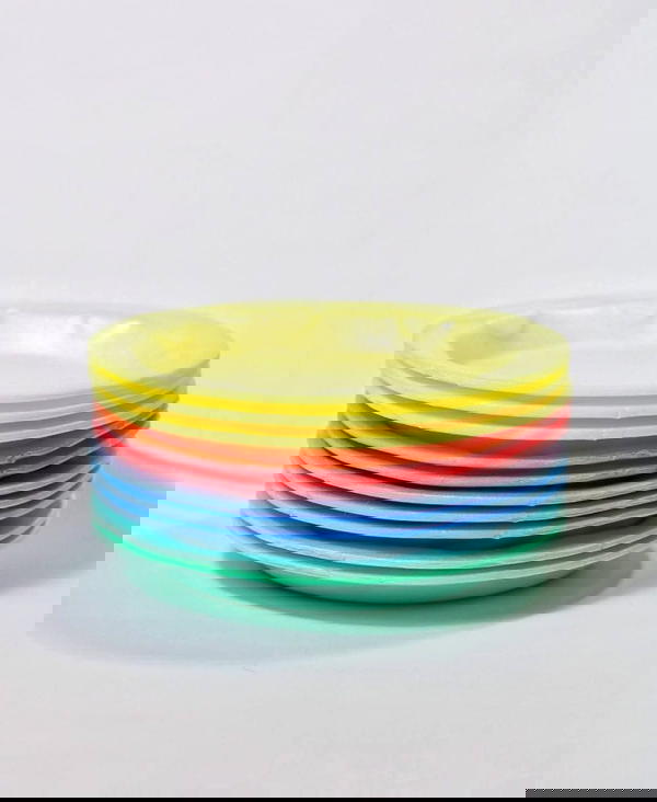 12طبق جاتوه مدور فوم الوان مقاس كبير  Image 2 Preview