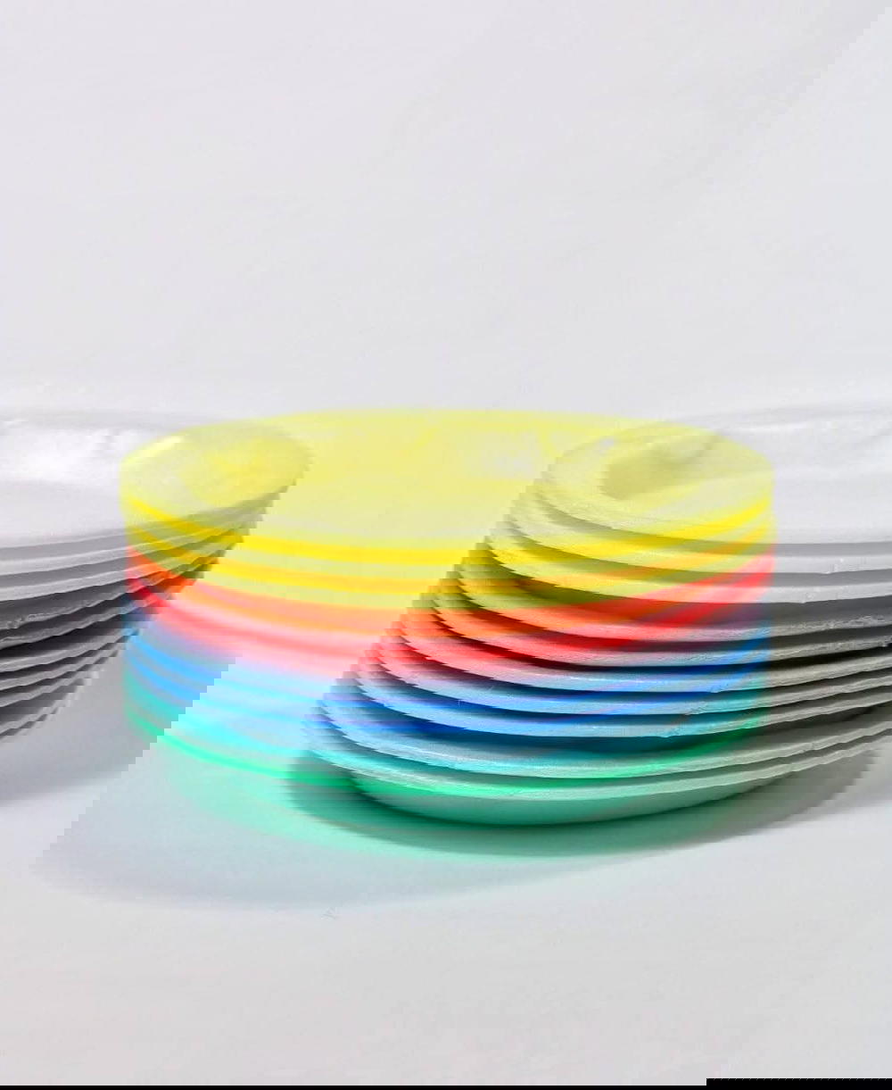 12طبق جاتوه مدور فوم الوان مقاس وسط Preview Image