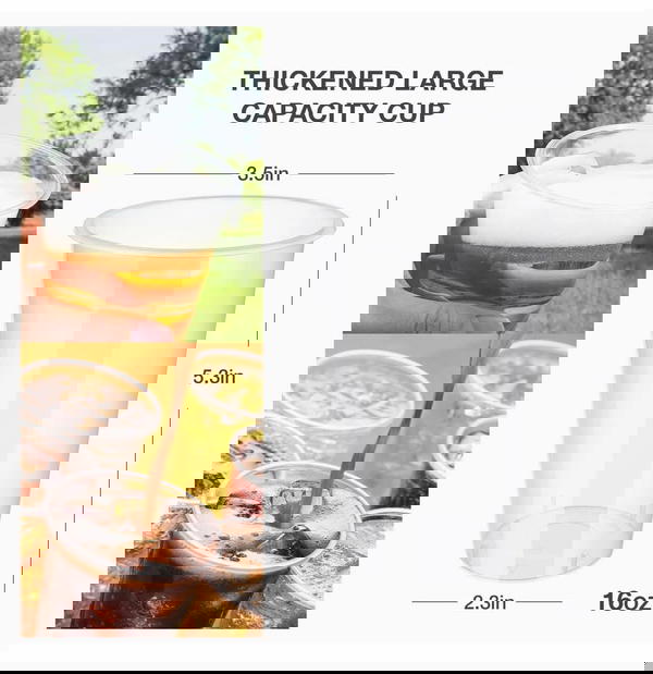 25 كوب مياه شفاف تقيل  Image 3 Preview