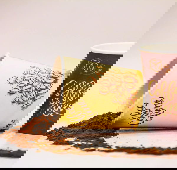 50كوب كرتون مقاس 4اونز قهوه  Image 2 Preview