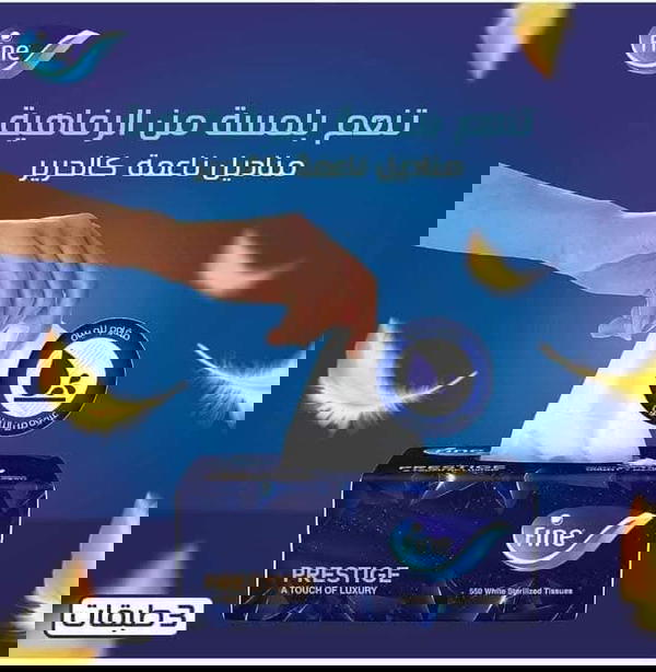 عرض 3 قطع مناديل فاين برستيج 3 طبقه  480منديل  Image 2 Preview