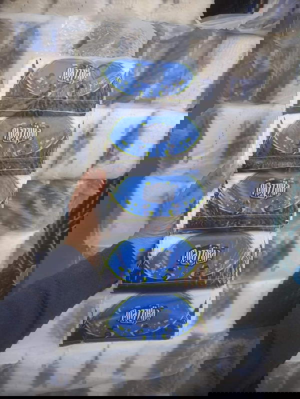 عرض 5 قطع مناديل مزيكا ازرق  Image 2 Preview