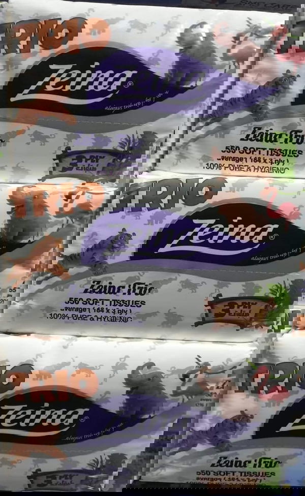 عرض 3 قطع مناديل زينه تريو 3 طبقه 500منديل  Image 3 Preview