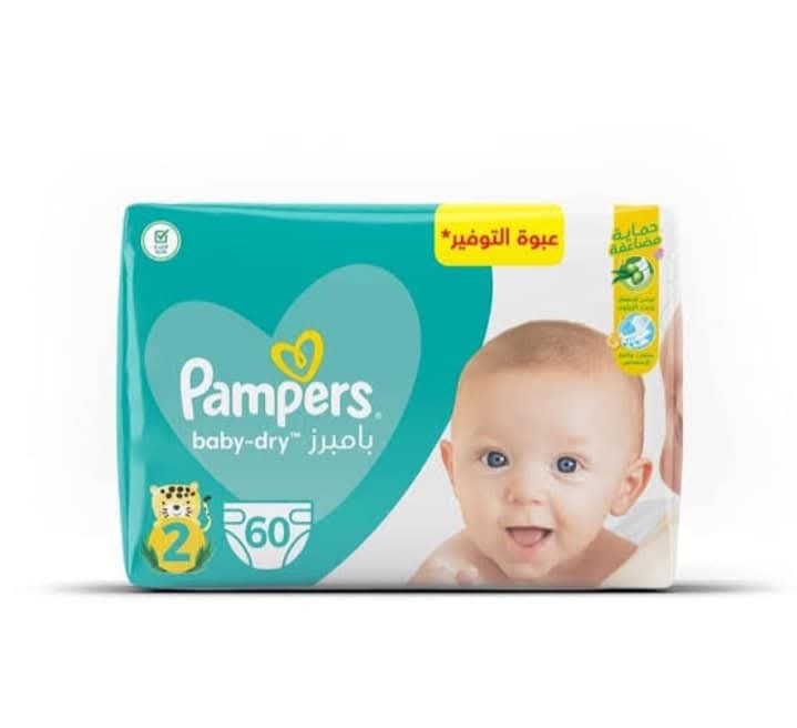 بامبرز مقاس 2 عادي 60 قطعه  Preview Image