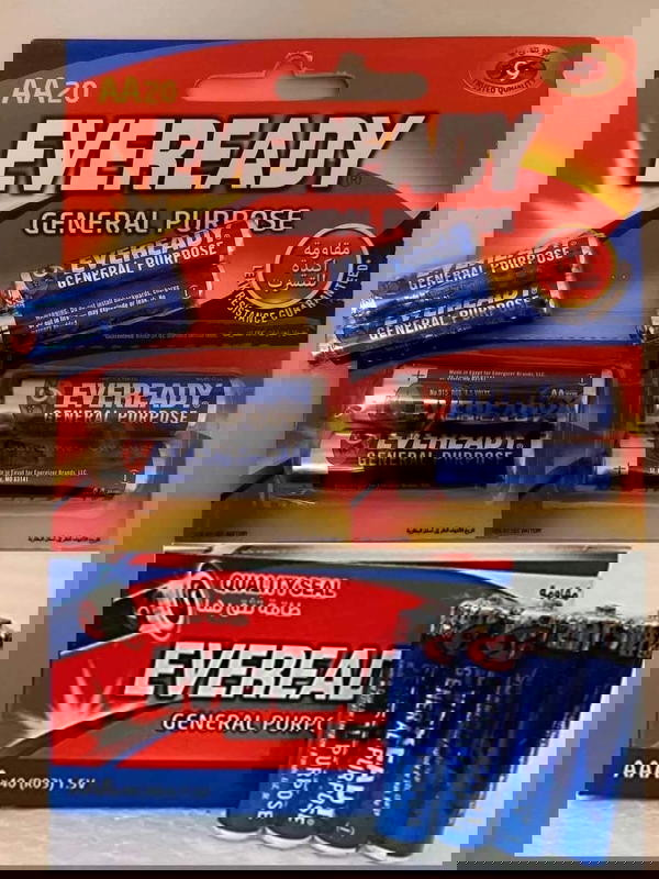 حجر ساعه ايفريدي ازرق 2 قطعه  Image 1 Preview