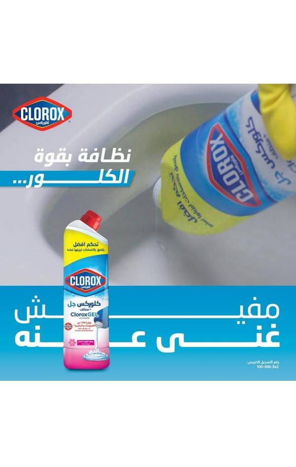 كلوروكس جل مطهر و معطر أرضيات 750 مللي انتعاش النعناع  Image 2 Preview