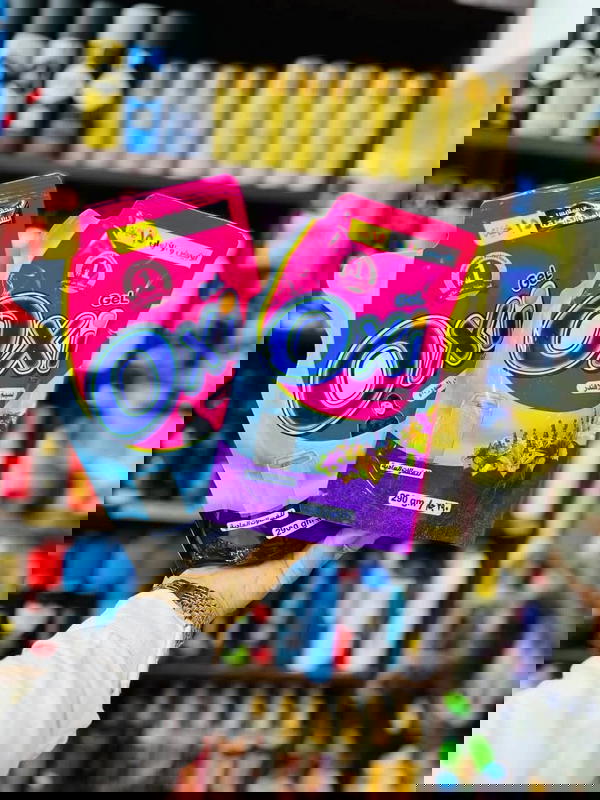 كيس اوكسي جيل عادي ب15 ابيض والوان Image 2 Preview