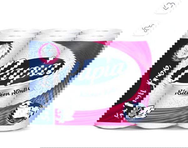 مناديل مطبخ بابيا 6 رول  Image 1 Preview