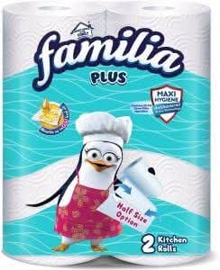 مناديل مطبخ فاميليا 2 رول اخضر  Preview Image