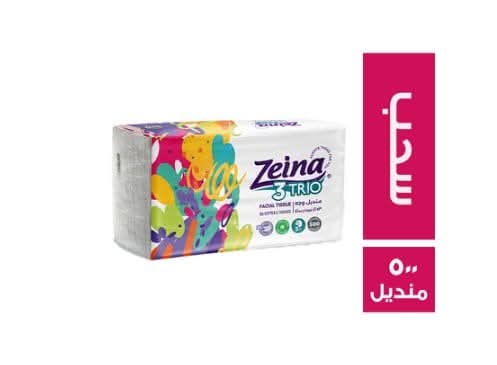 مناديل زينه تريو 3 طبقه 500منديل  Preview Image