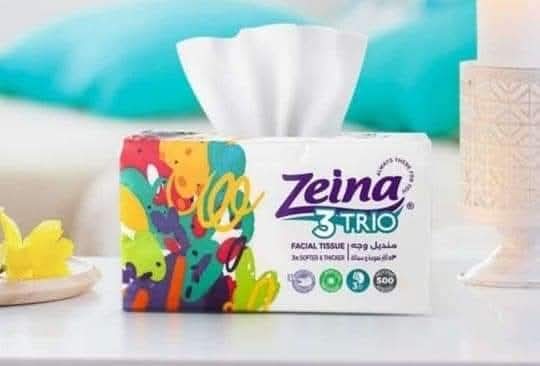 مناديل زينه تريو 3 طبقه 500منديل  Image 2 Preview