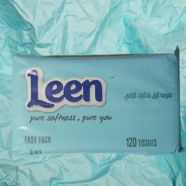 مناديل ايزي باك ليين 3 طبقه 120 منديل الوان ناعمه جدا  Image 2 Preview
