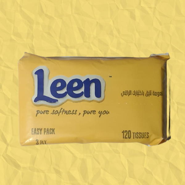 مناديل ايزي باك ليين 3 طبقه 120 منديل الوان ناعمه جدا  Image 4 Preview