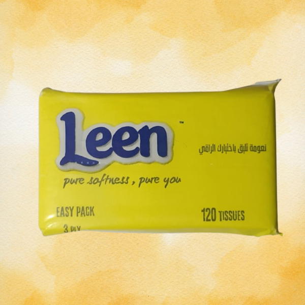 مناديل ايزي باك ليين 3 طبقه 120 منديل الوان ناعمه جدا  Image 5 Preview