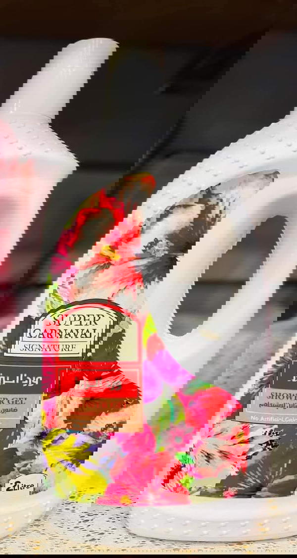 شاور استحمام سوبر كرنفال 2لتر روز الورد  Image 2 Preview