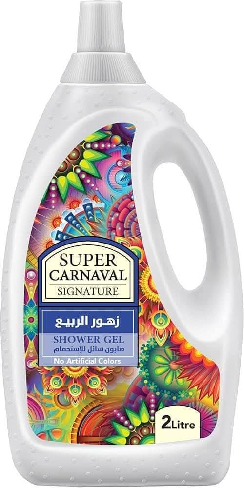 شاور استحمام سوبر كرنفال 2لتر زهور الربيع  Image 1 Preview