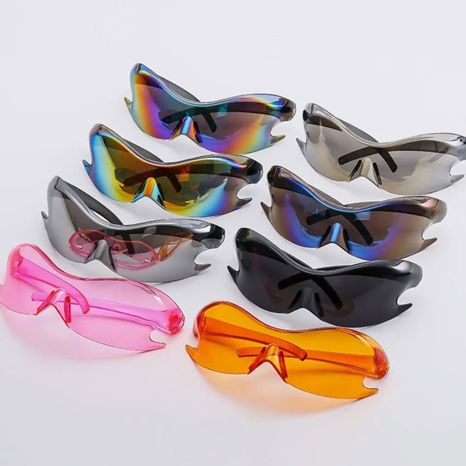Colourful Y2K Sunglasses; Unisex  Preview Image