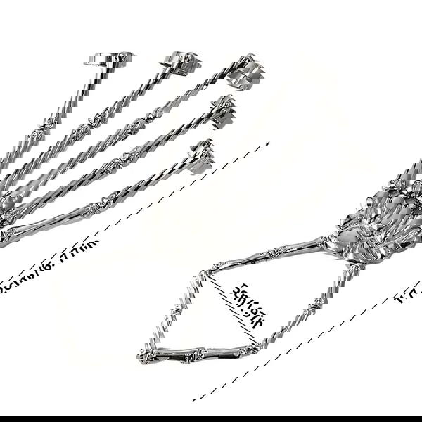 Gothic Skeleton Bracelet - أسورة يد جمجمة Image 4 Preview