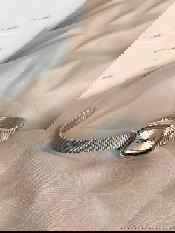 Quartz Silver Watch - ساعة كوارتز لون فضى Image 1 Preview