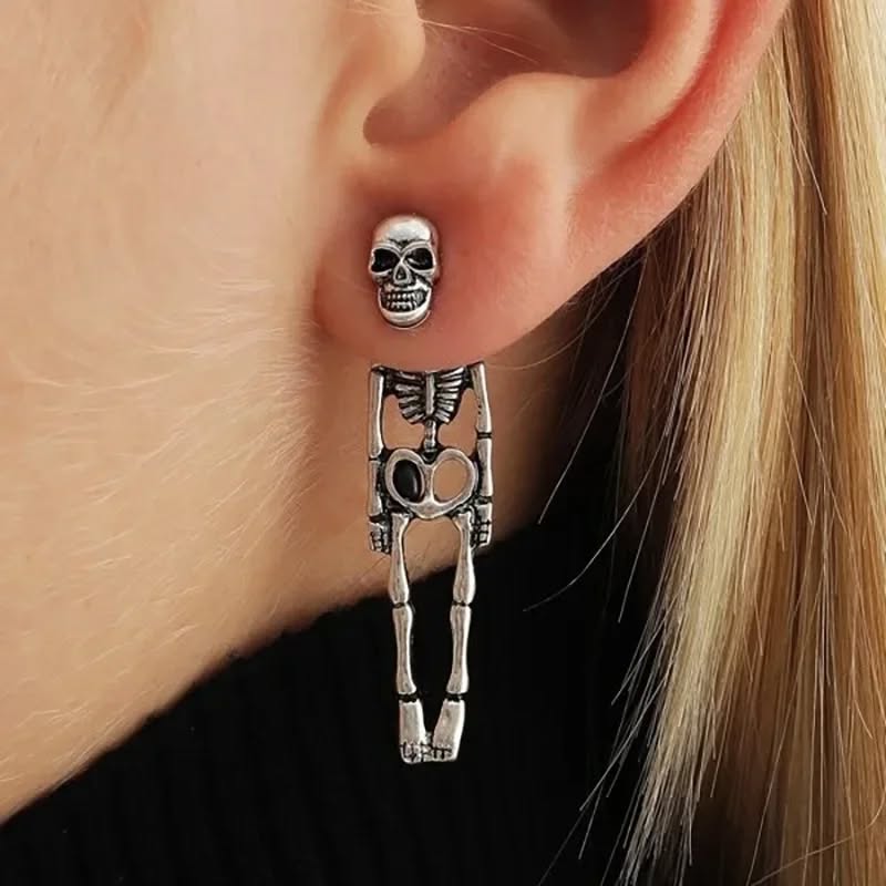 حلق هيكل عظمى - Skeleton Earrings Preview Image