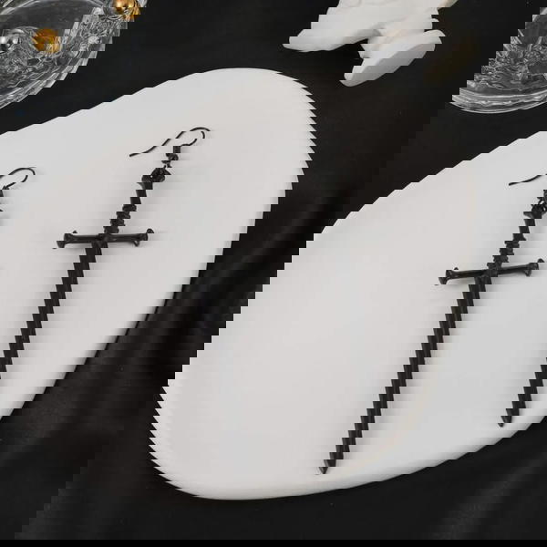 حلقان سيف - Sword Earrings  Image 3 Preview