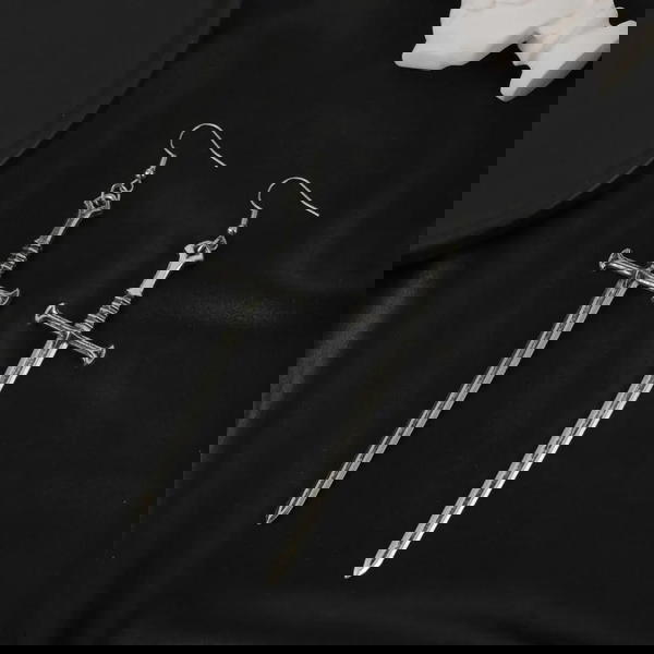 حلقان سيف - Sword Earrings  Image 4 Preview