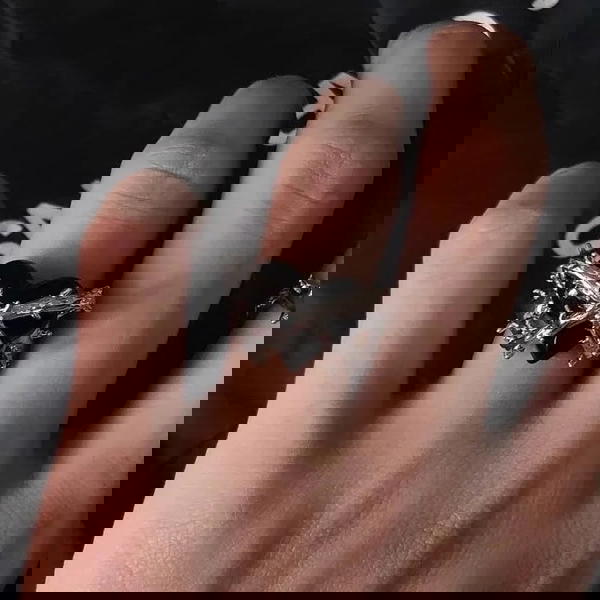 خاتم القلب الكبير - Big Heart Ring Image 2 Preview