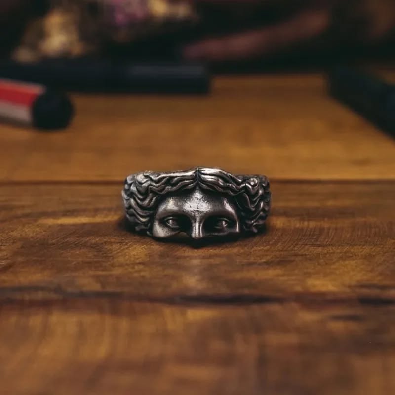 خاتم التاريخ - Half-Face Historical Ring Preview Image