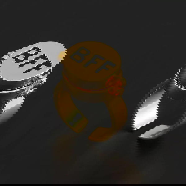 خاتم سبونج بوب [قابل للدوران] SpongeBob BFF Ring Image 6 Preview