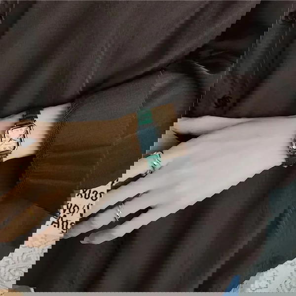 ساعة يد كوارتز أخضر زيتونى - Quartz Watch Image 2 Preview