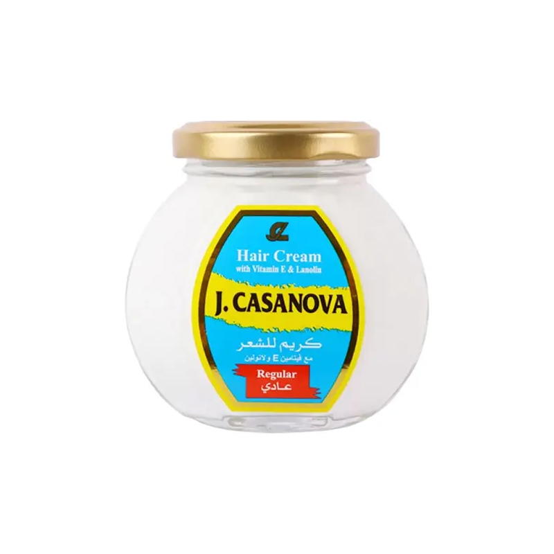 J.Casanova Hair Cream with Vitamin E & Lanolin Regular 150g Preview Image