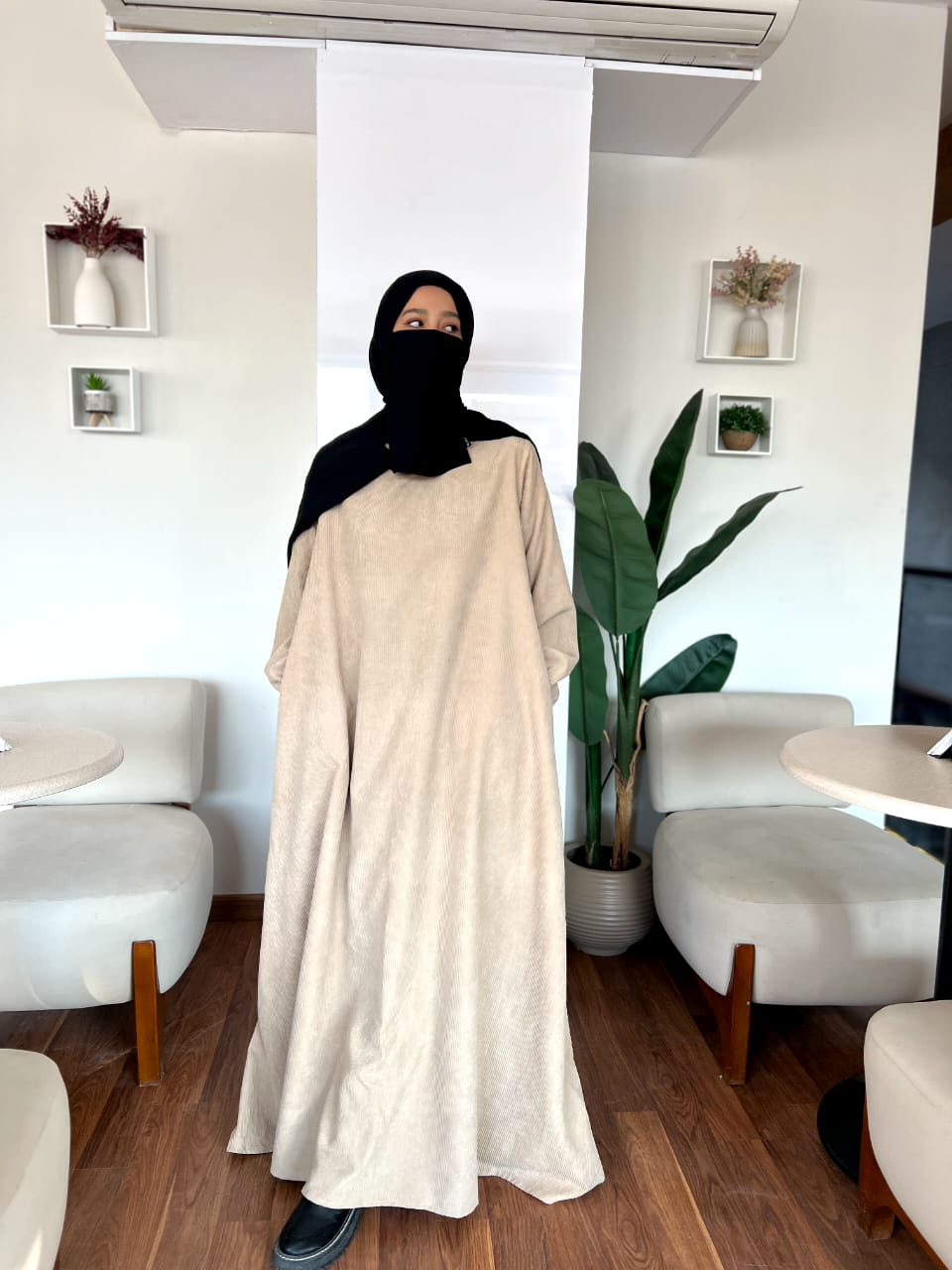 Beige joud dress  Preview Image