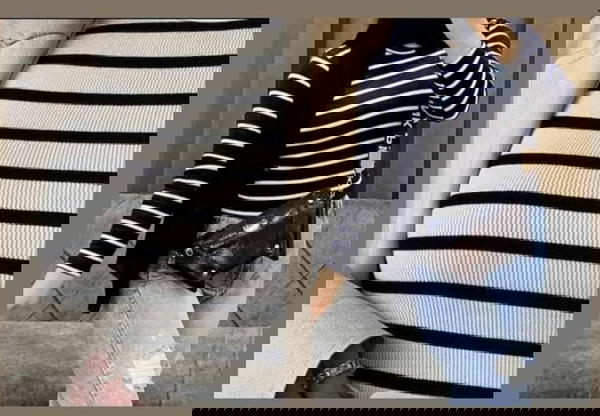 تيشرت مقلم ساده  Image 1 Preview