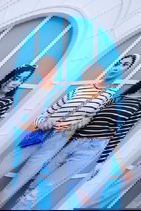 تيشرت مقلم ساده  Image 3 Preview