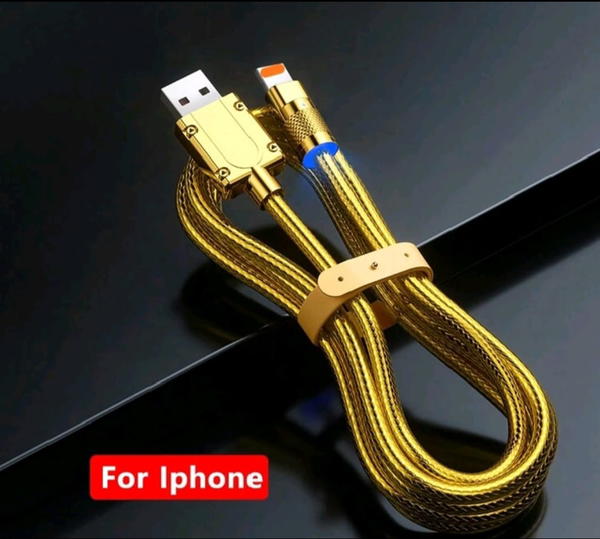 كيبل شاحن أيفون بقوة100W  Image 1 Preview