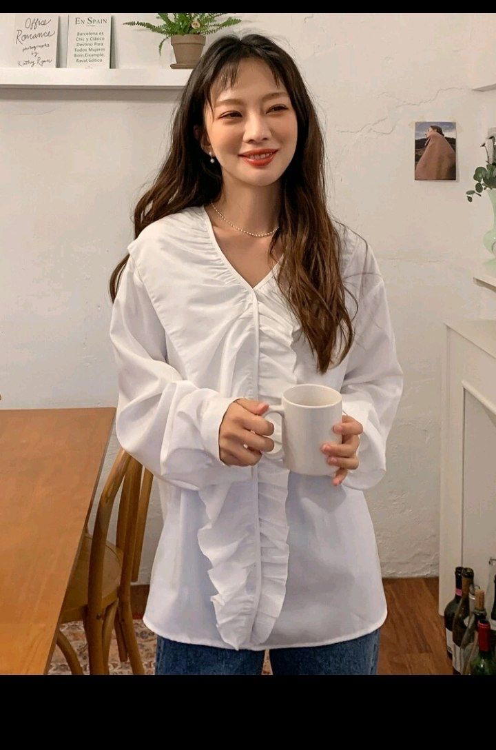 شميز ابيض مقاس s Preview Image