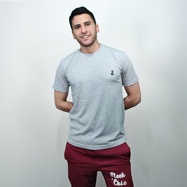 Comfy cotton grey t shirt Image 3 Preview