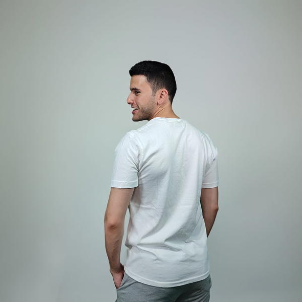 Comfy cotton white t shirt Image 3 Preview