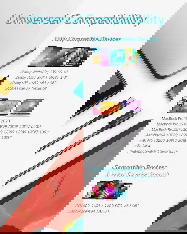 Anker Durable Braided Fast-Charging Cable Image 6 Preview