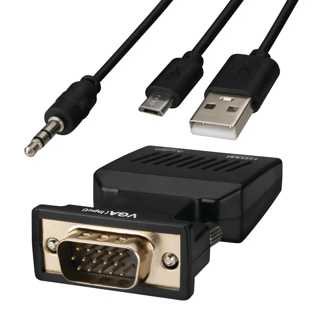 VGA to HDMI Adapter with Audio Preview Image