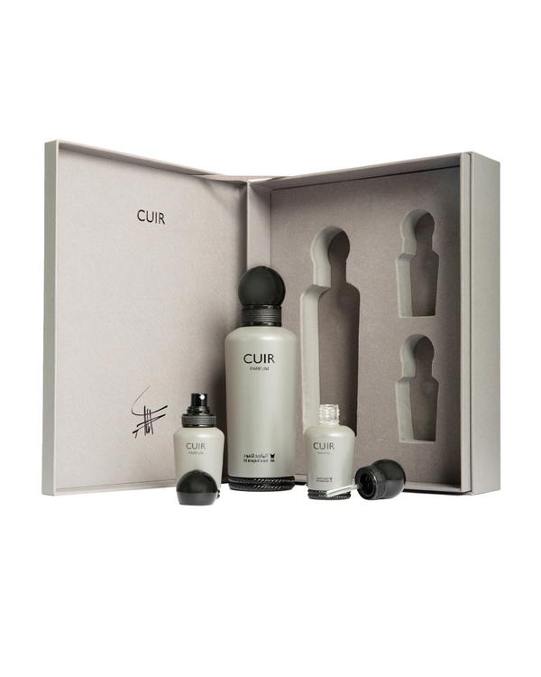 CUIR GIFT SET BY ALMAJED OUD  Image 1 Preview