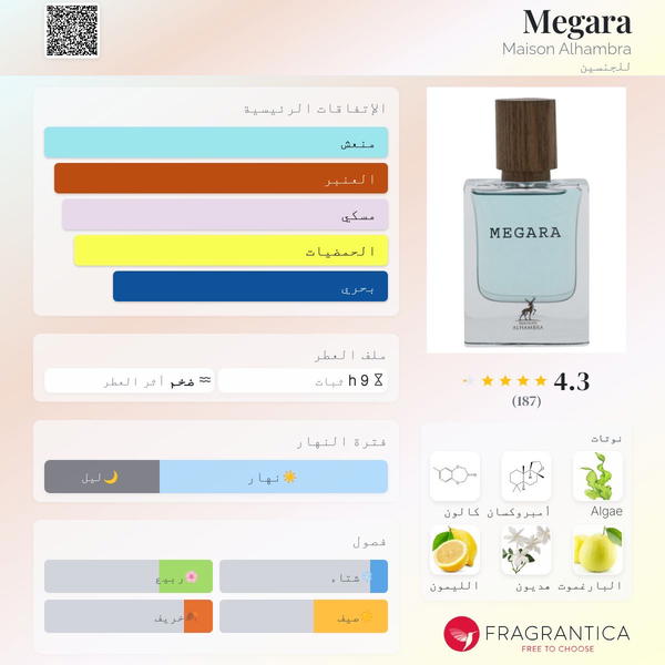 MEGARA 50ml by maison alhambra  Image 2 Preview