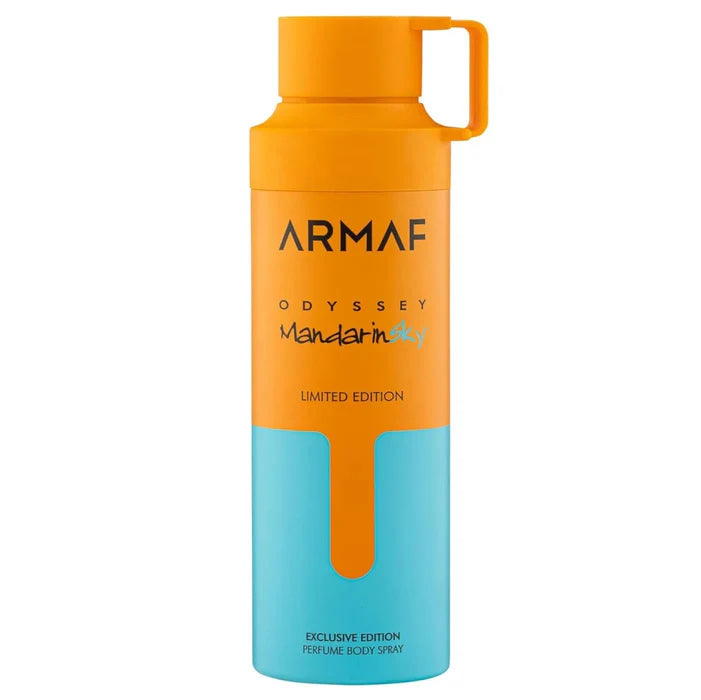 Odyssey Mandarin Sky by Armaf for Men Deodorant Perfume Body Spray - 200ml Preview Image