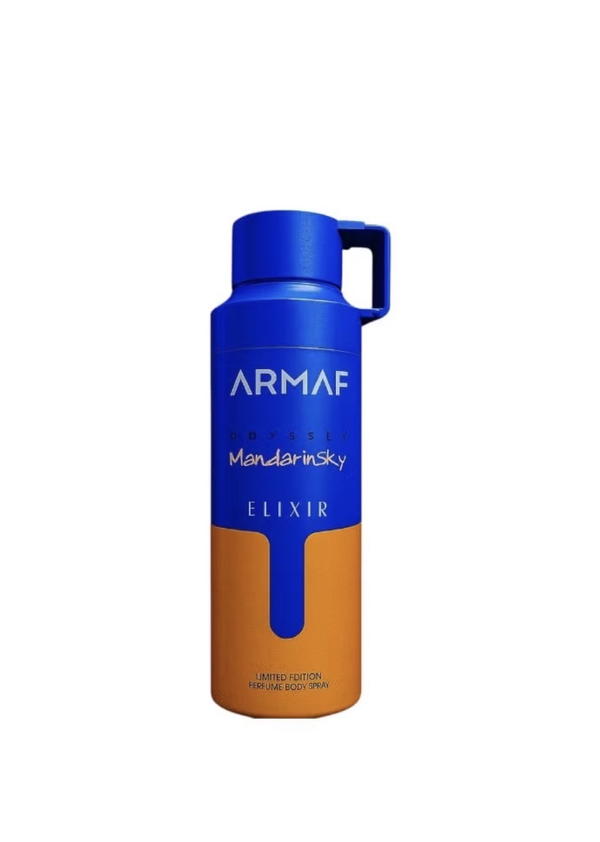 Odyssey Mandarin Sky Elixir by Armaf for Men Deodorant Perfume Body Spray - 200ml Image 1 Preview