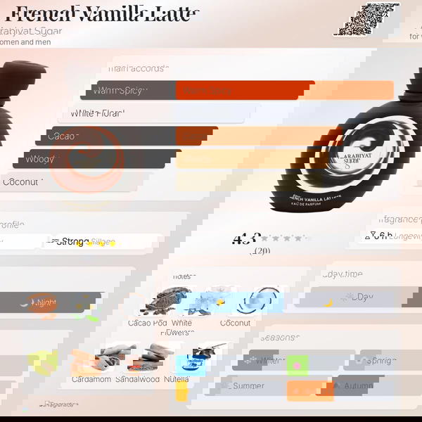 French Vanilla Latte Arabiyat Sugar Image 3 Preview