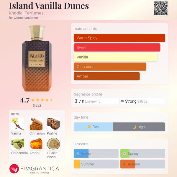 Island Vanilla Dunes Khadlaj Perfumes Image 2 Preview