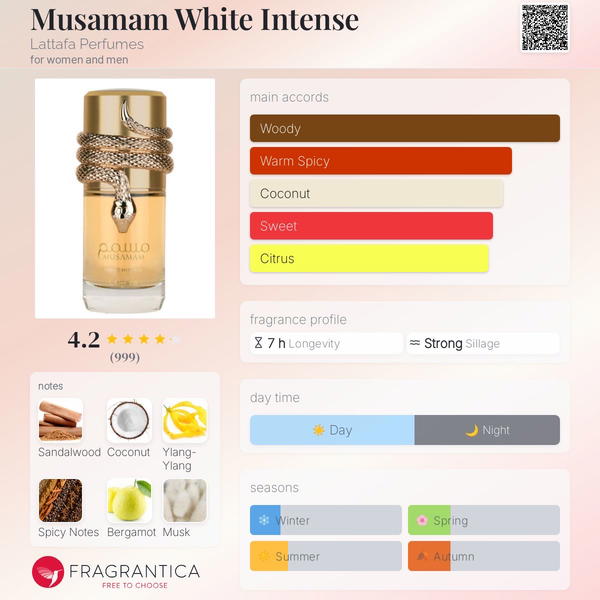 Musamam White Intense By Lattafa Image 2 Preview