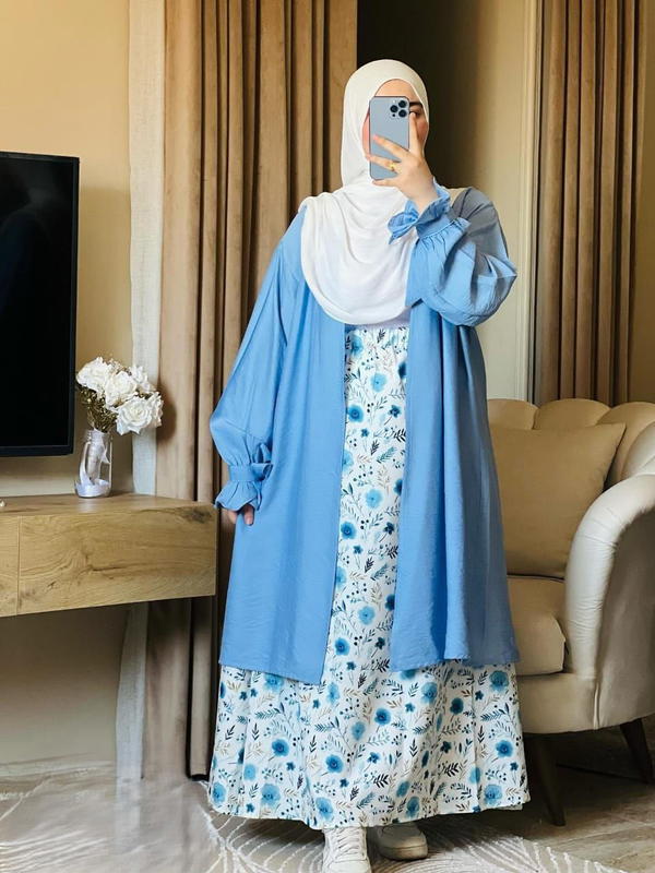 طقم 3 قطع بناتي - جيبة - كاردي - بدي Image 3 Preview