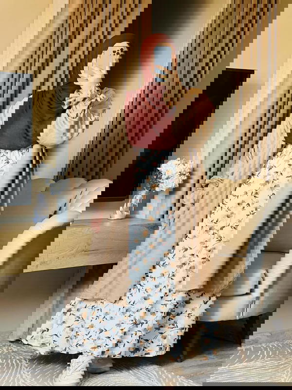 طقم 3 قطع بناتي - جيبة - كاردي - بدي Image 4 Preview